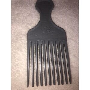 Vintage Goody Plastic Textured Hair‎ Pick Comb #4 Lift USA 6.5" Gray Pre Owned